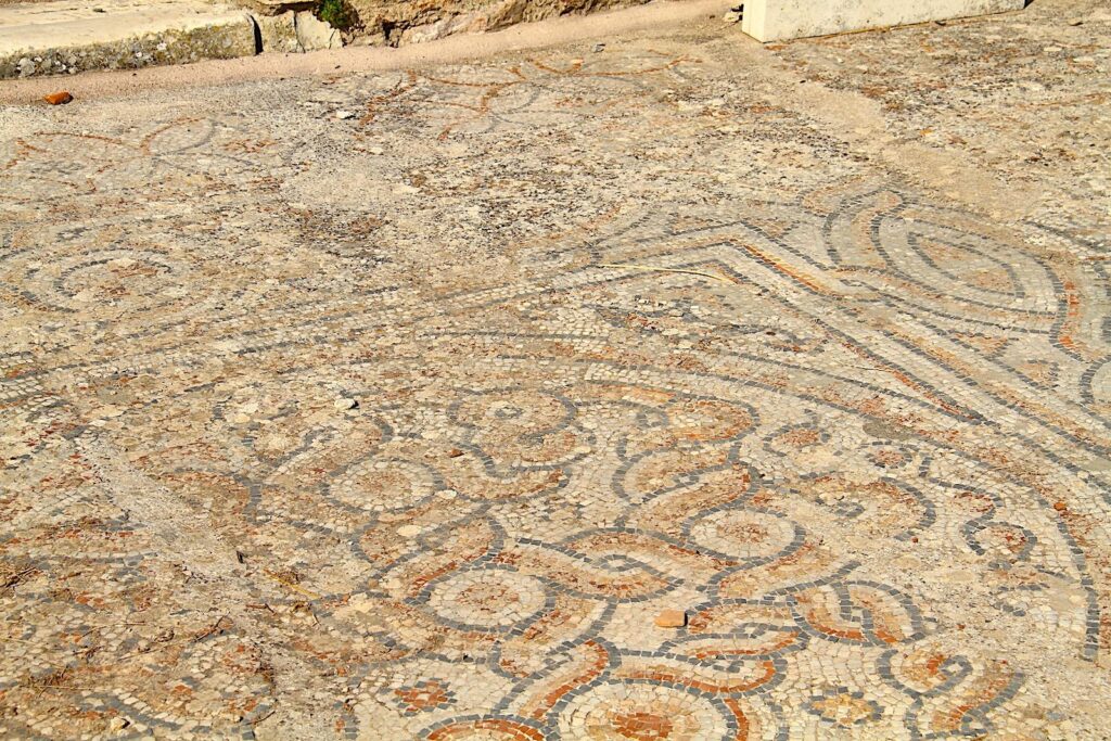 Kouretes Street Mosaic-tiled Floors