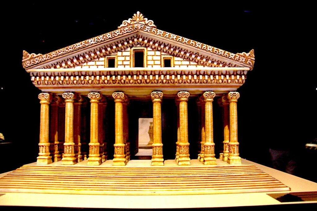 Temple Model in Ephesus Museum