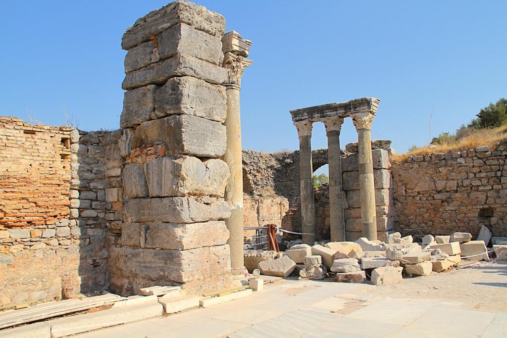 Scholastica Baths in Ephesus