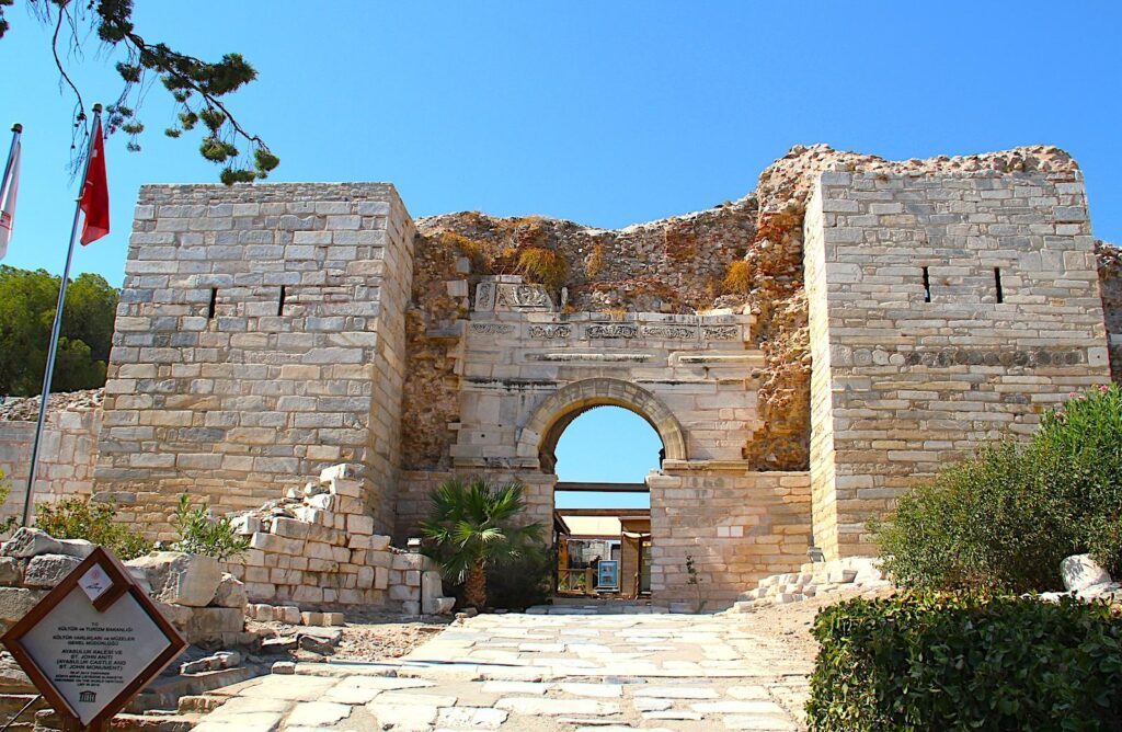 Gate of Basilica of St. John in Selçuk