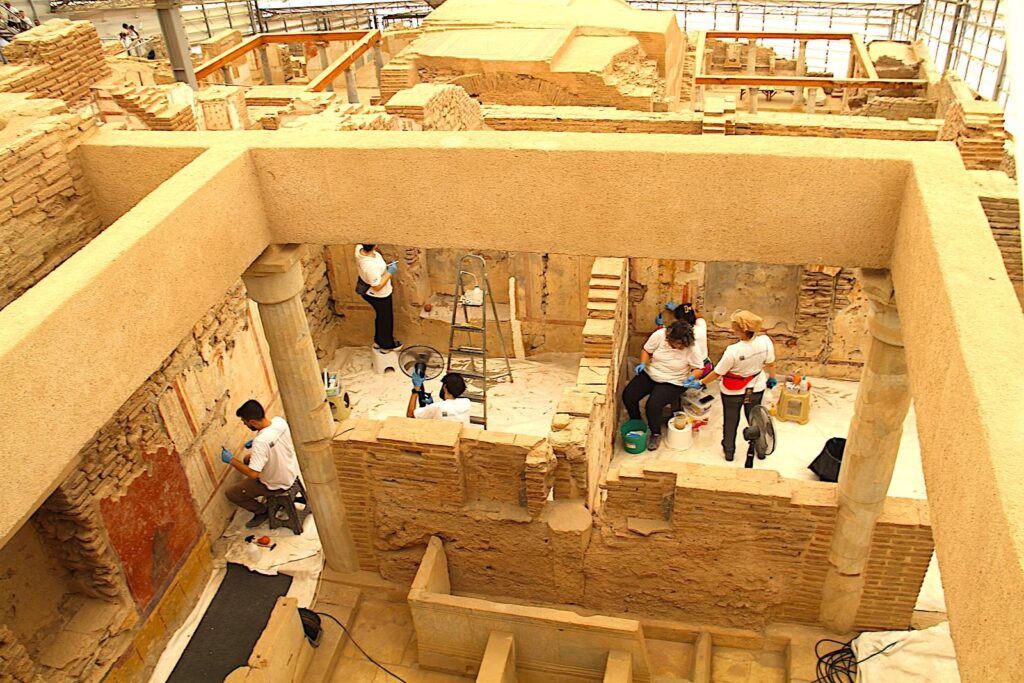 The Terrace Houses complex in Ephesus