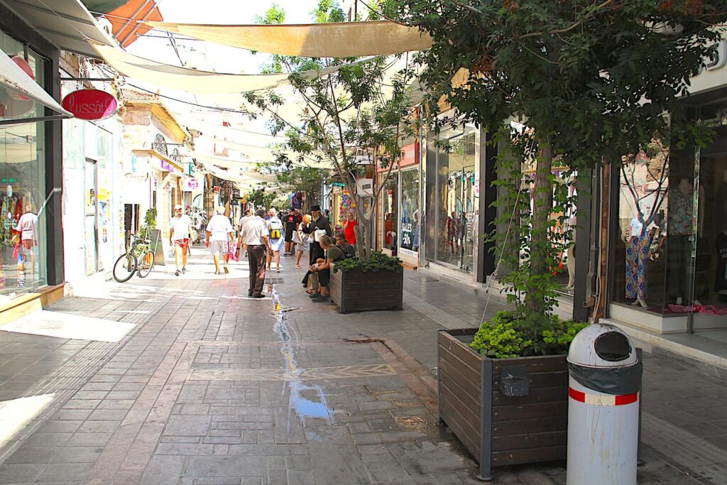 Aplotarias - Main Retail Street of Chios