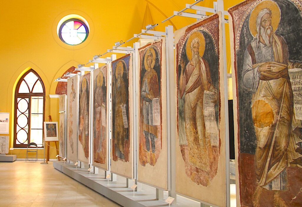 Display of Byzantine Frescoes