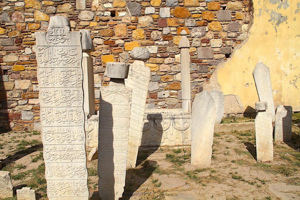 Ottoman Tombstones in Chios Castle