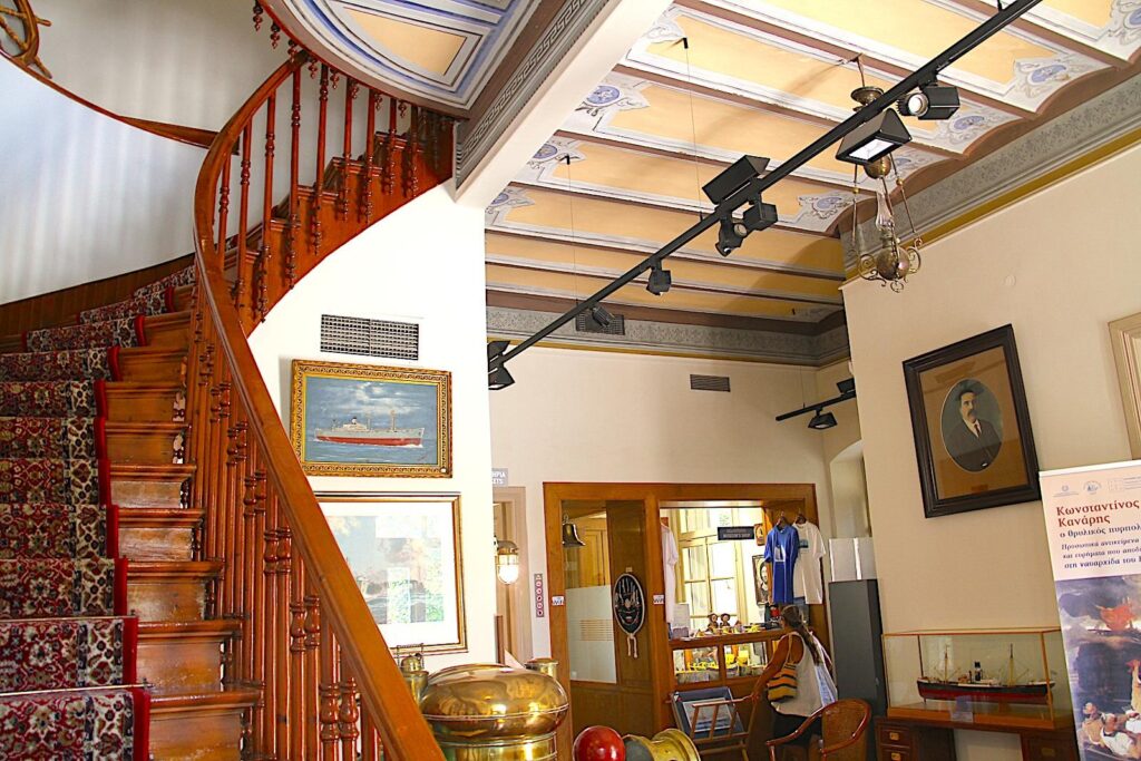 Chios Maritime Museum Reception Area