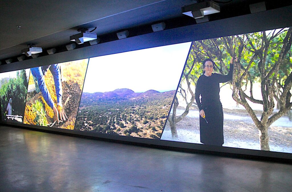 Chios Mastic Museum Ultra-wide Multimedia Presentation