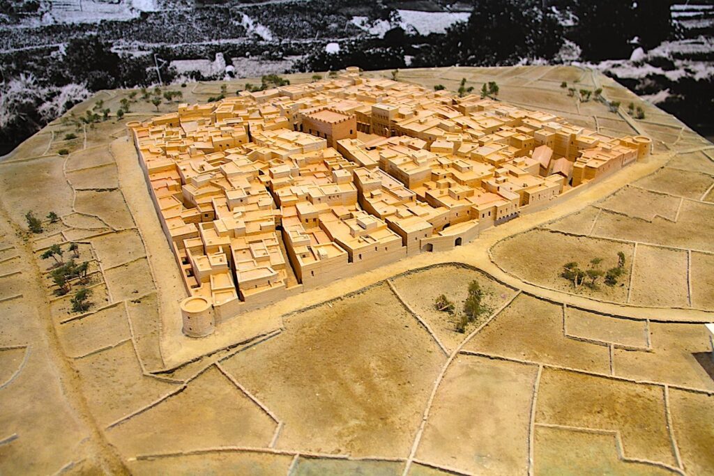 Model of Olympi Village - Mastic Museum