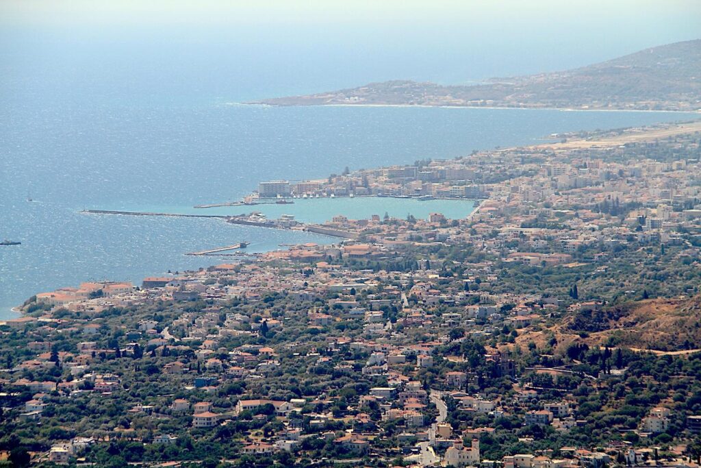 Port of Chios (view from Hero Point)