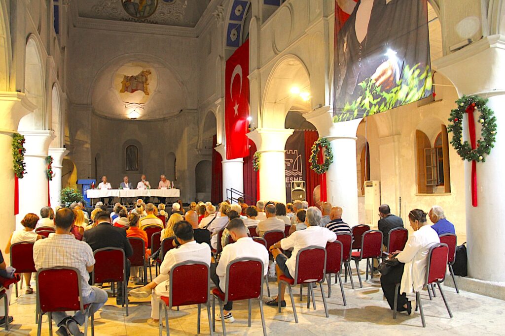 Presentation at the Ayios Haralambos Church