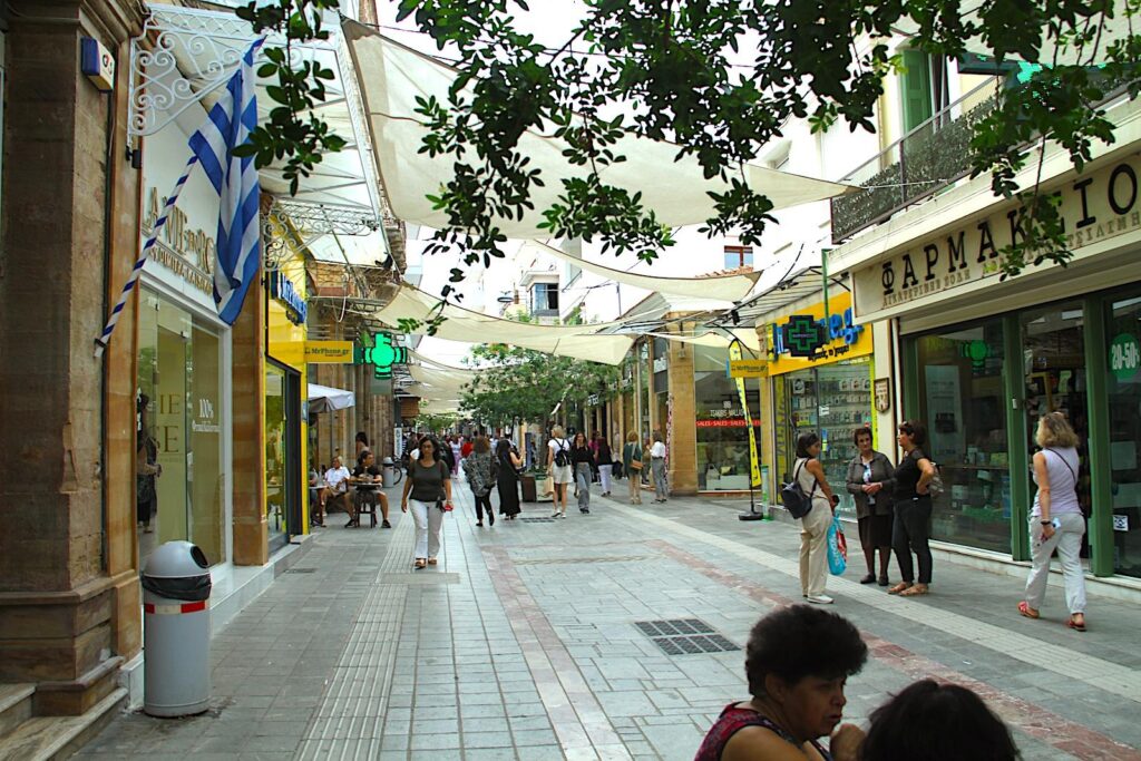 Aplotarias - Main Retail Street of Chios