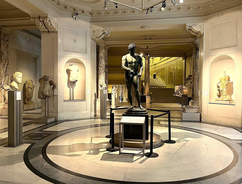 Bronze Statue of an Athlete Ephesos Museum