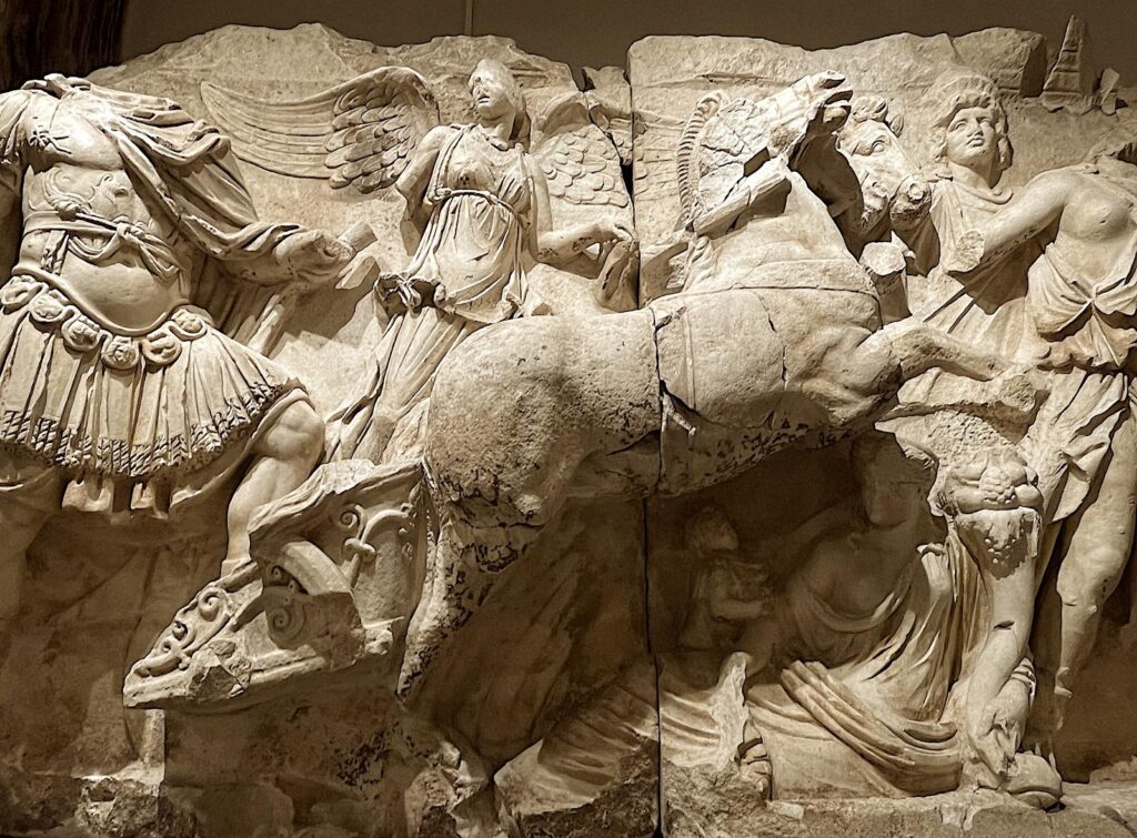 Parthian Monument: The Triumph - Emperor and Victoria-Nike (170-175 A.D.)