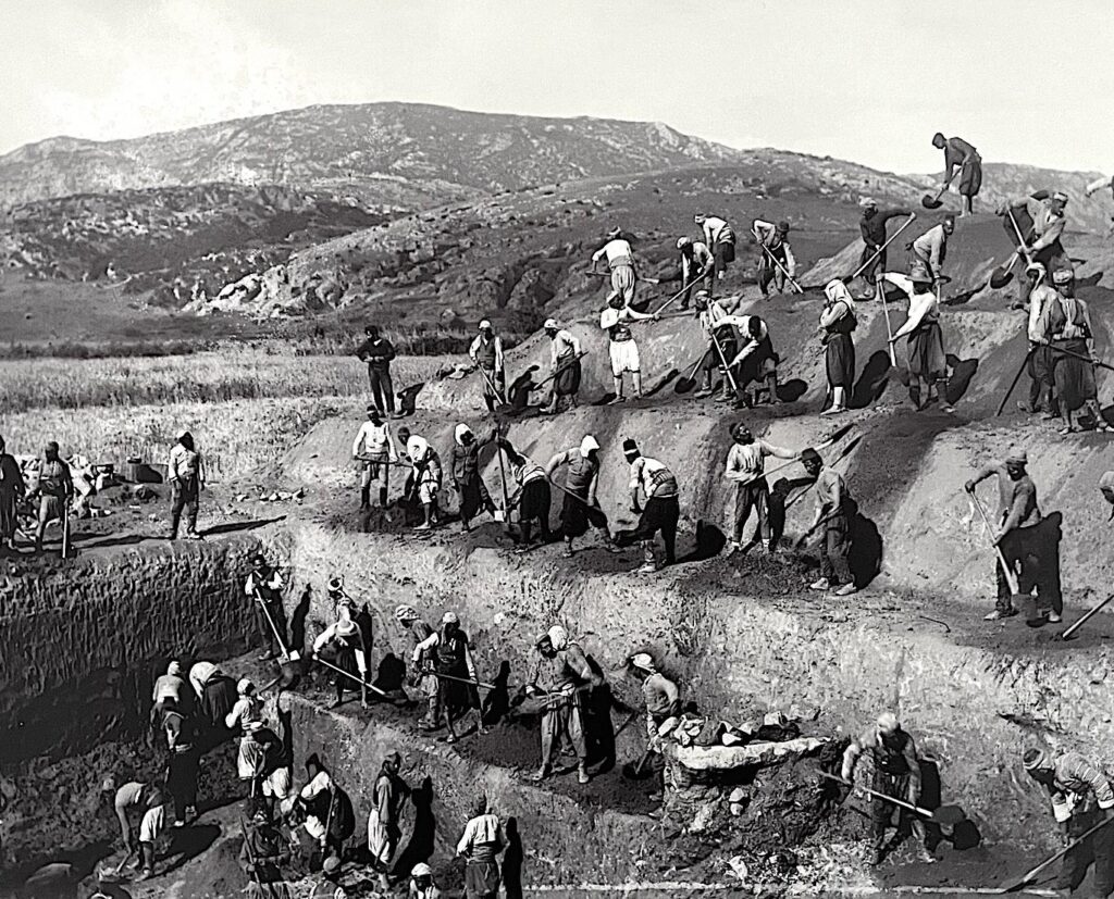 Excavation at the Artemision (1895)