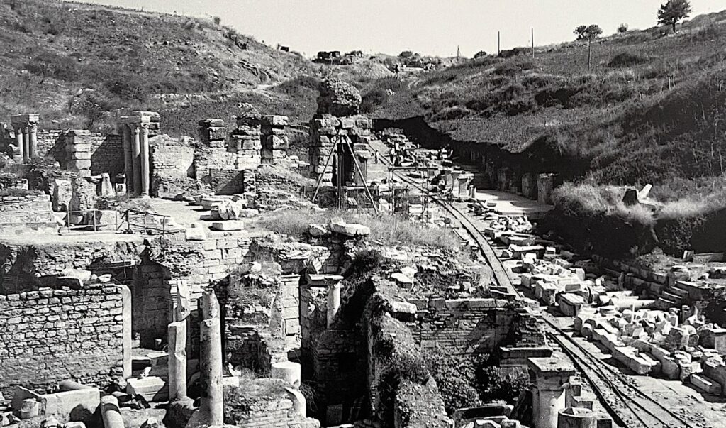 Excavation on Curetes Street, Ephesus