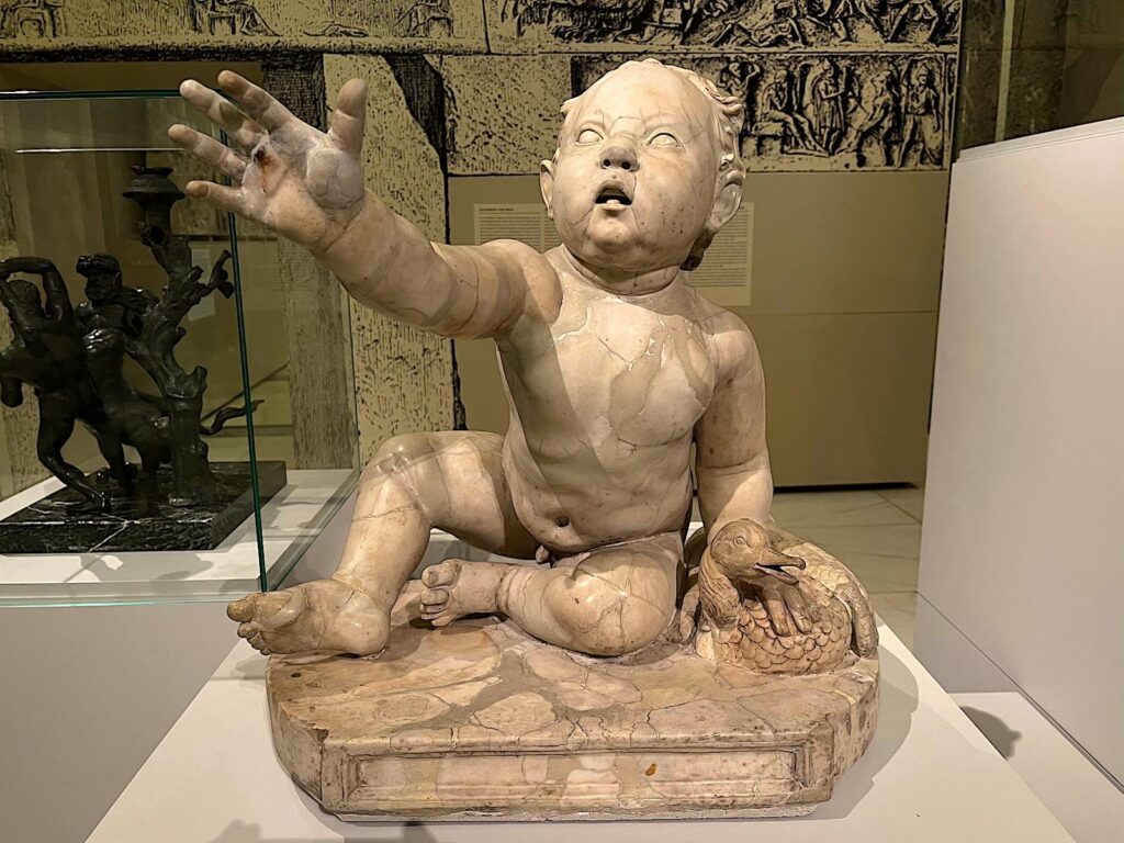 Boy with a Goose Statue - Ephesos Museum Vienna