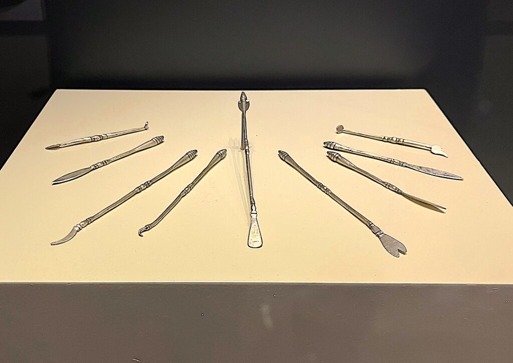 Roman Silver Medical Tools