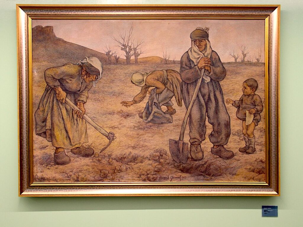 Neşet Günal "Cleaning Workers"