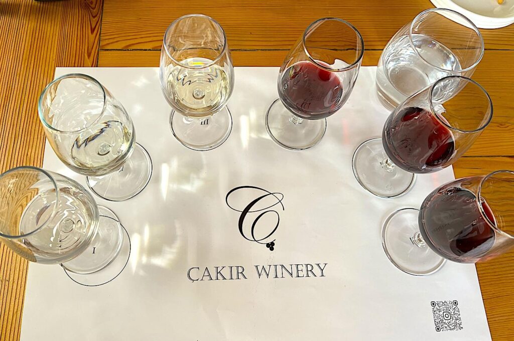 Cakir Winery Tasting Selection