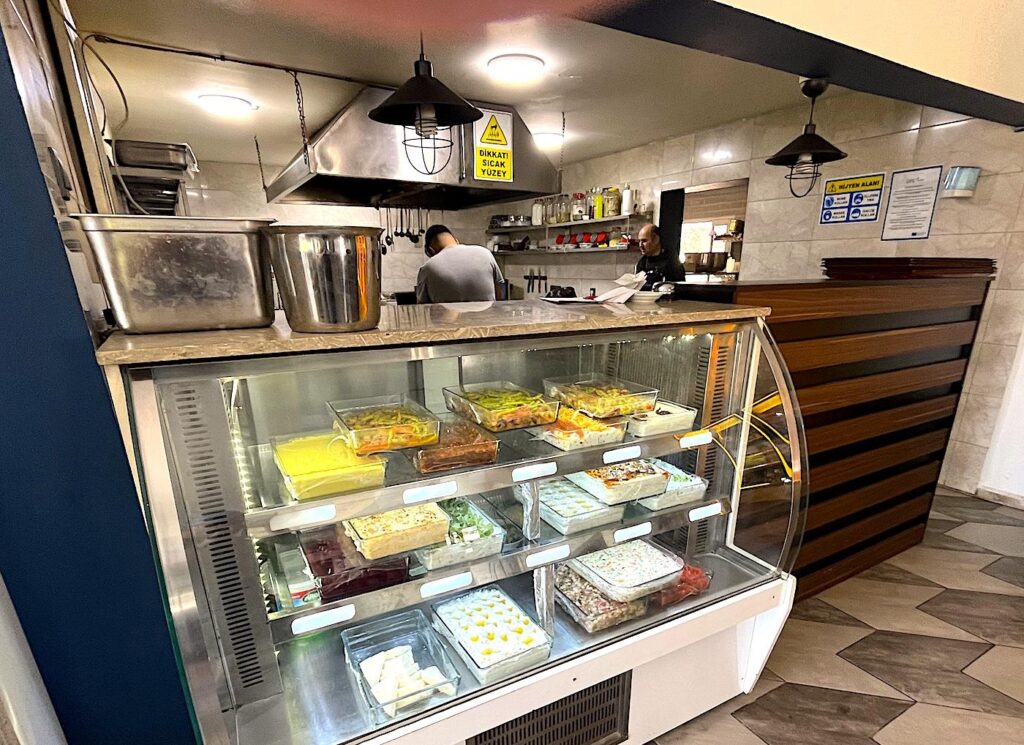 Tekke Restaurant Mezze Counter