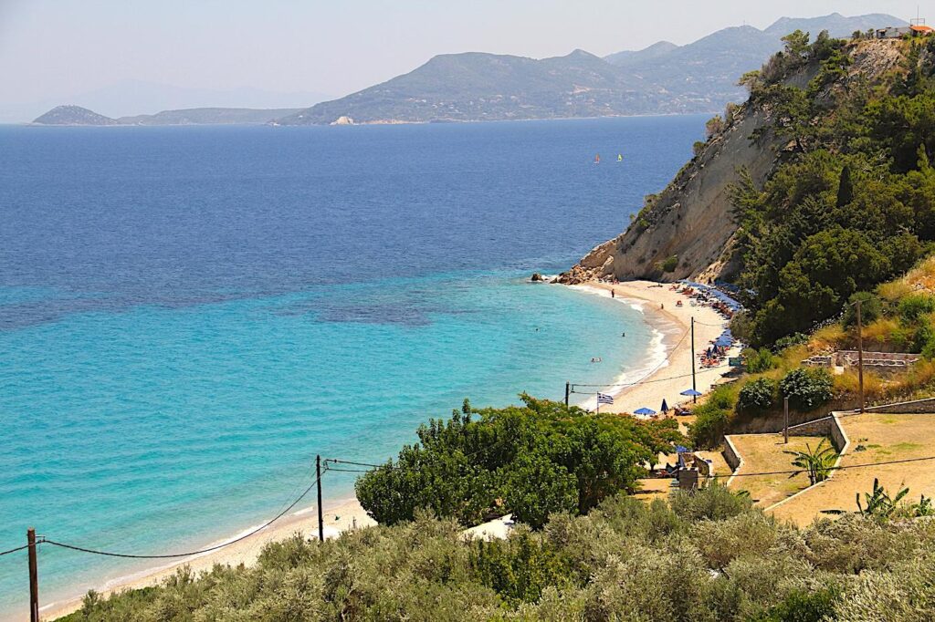 Tsamadou Beach, Samos