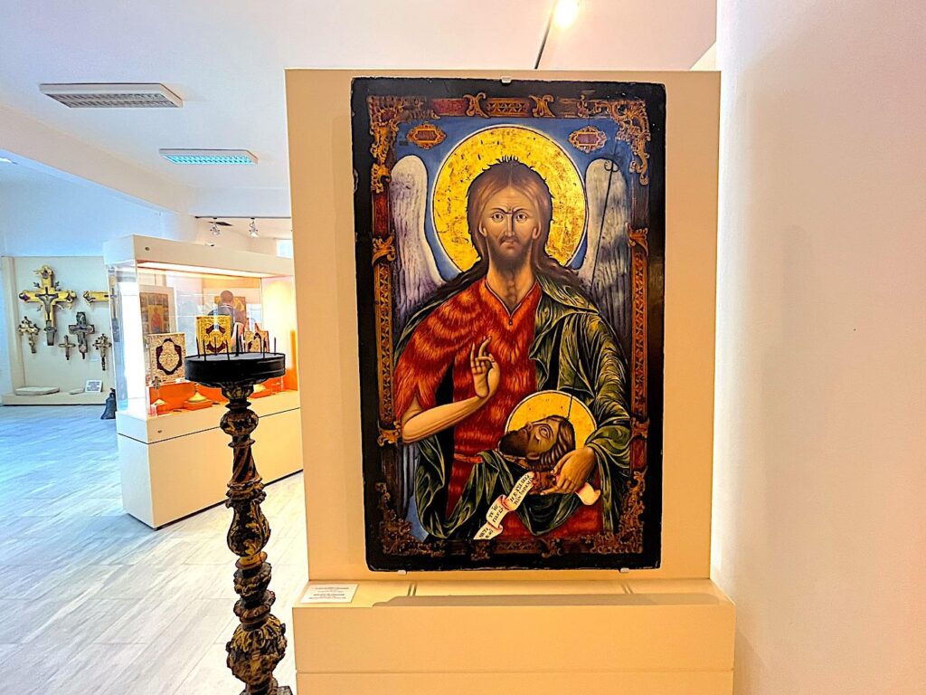 John the Baptist Icon & Museum Interior