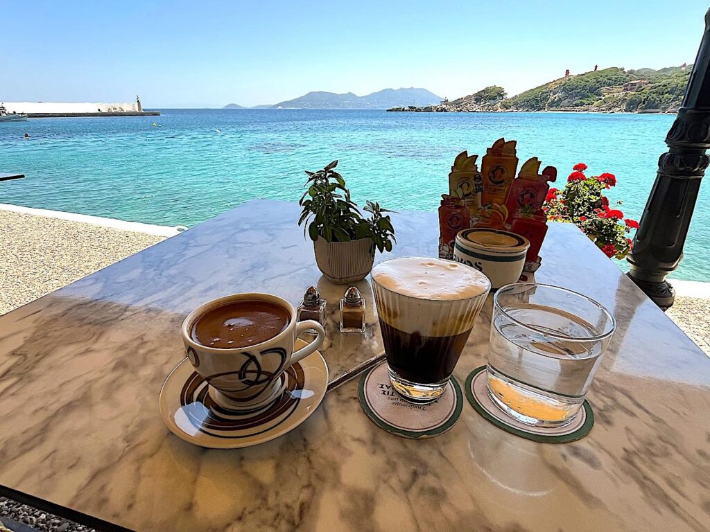 Coffee in Kokkari, Samos