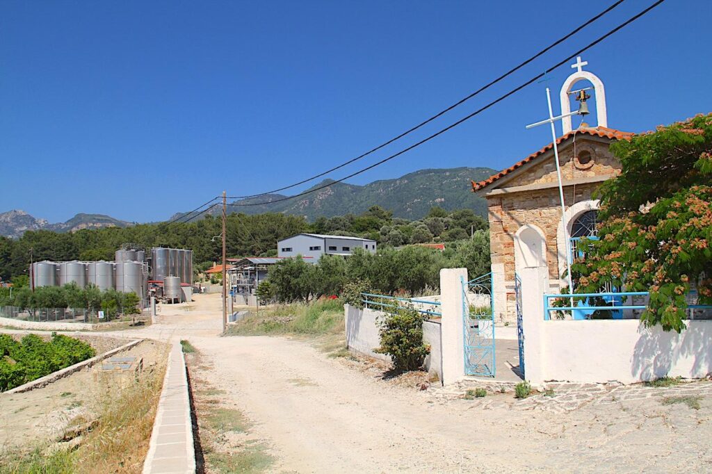 Vakakis Winery Entrance