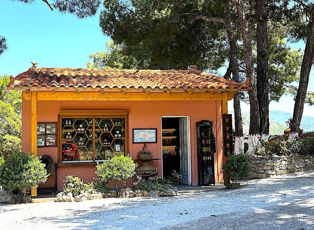 Samos Mountain Honey Shops 