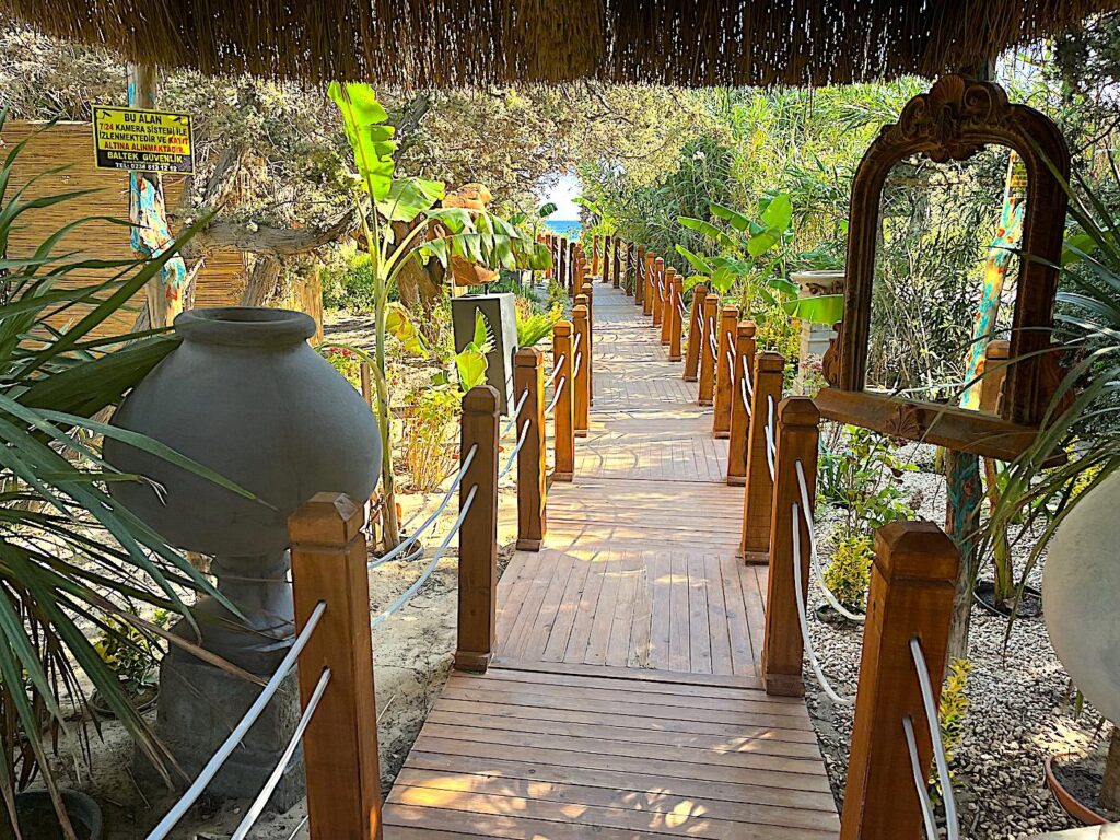 Bambu Beach Club Entrance, Çeşme