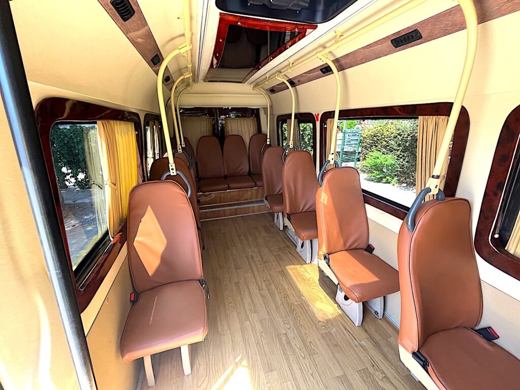 Interior of a Çeşme Dolmuş