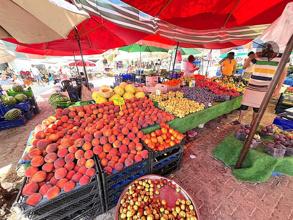 Ilıca Market - Fruit Stalls