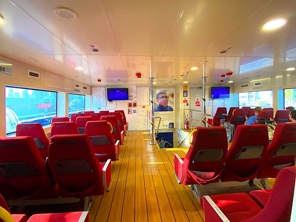 İzmir-Lesbos Ferry Lower Deck