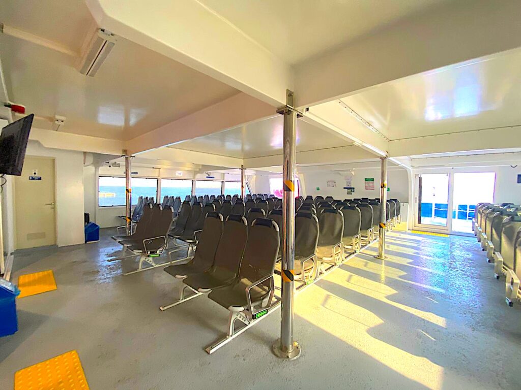 İzmir-Lesbos Ferry Upper Deck