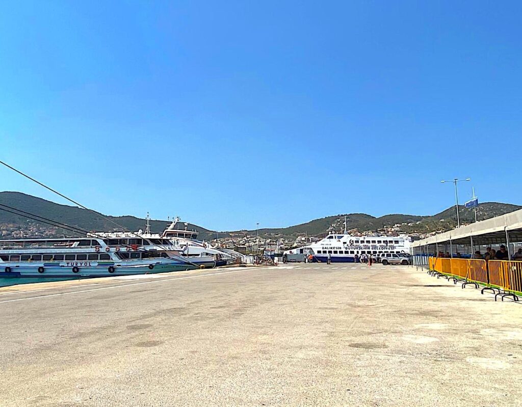 Lesbos Ferry - Mytilene Port
