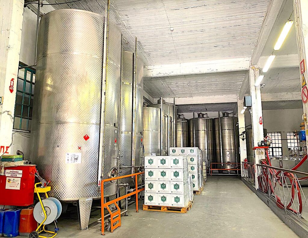 Varvayannis Ouzo Production Area