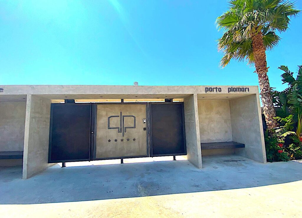 Porto Plomari Entrance