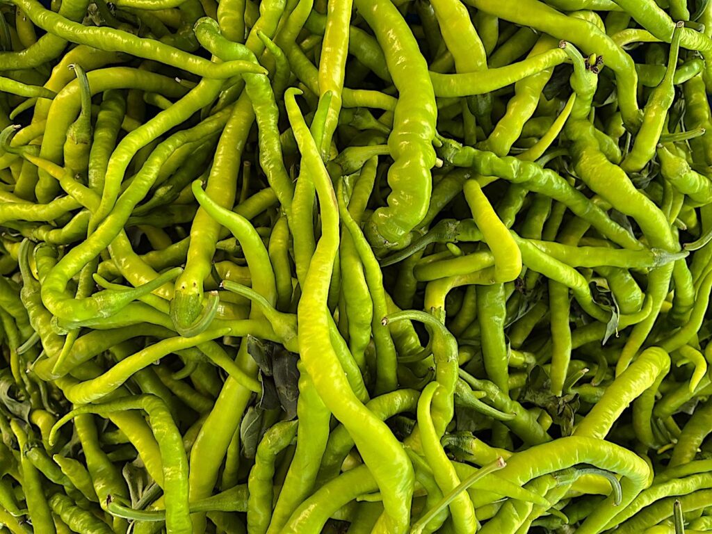 Green Pointed Peppers (Sweet) - Sivri Biber (Tatli)