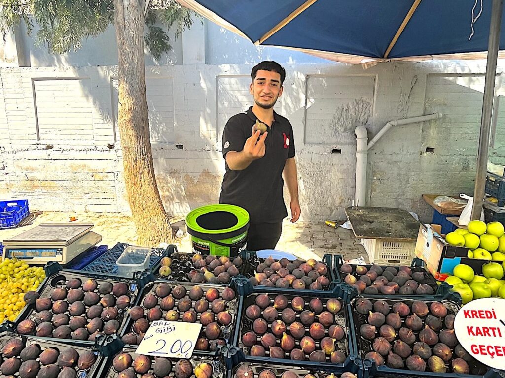 Ibrahim's Figs in Dalyan Market