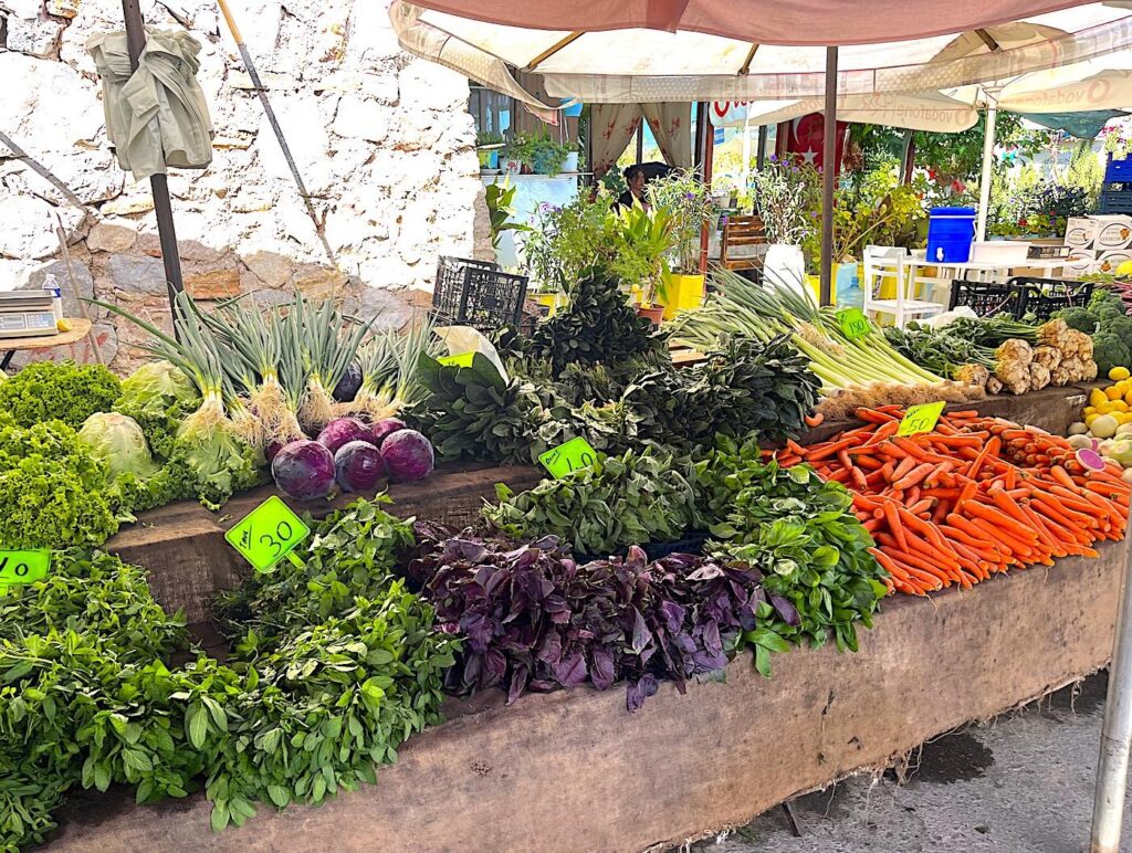 Dalyan Market Vegetables