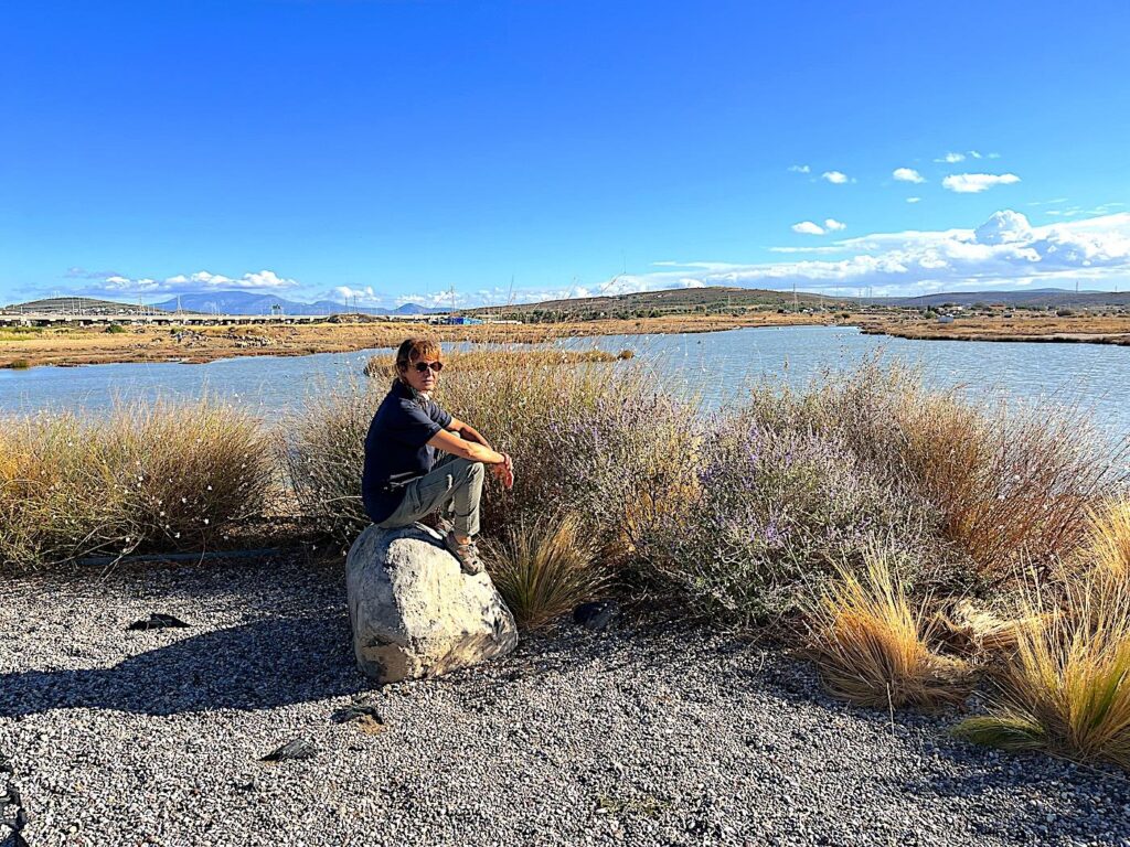 Serap Yurdaer Erboy at Alaçatı Wetland